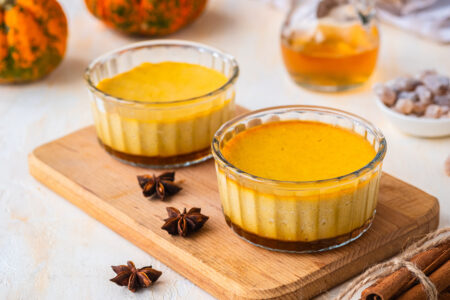 Pumpkin Custard Recipe With Honey Image